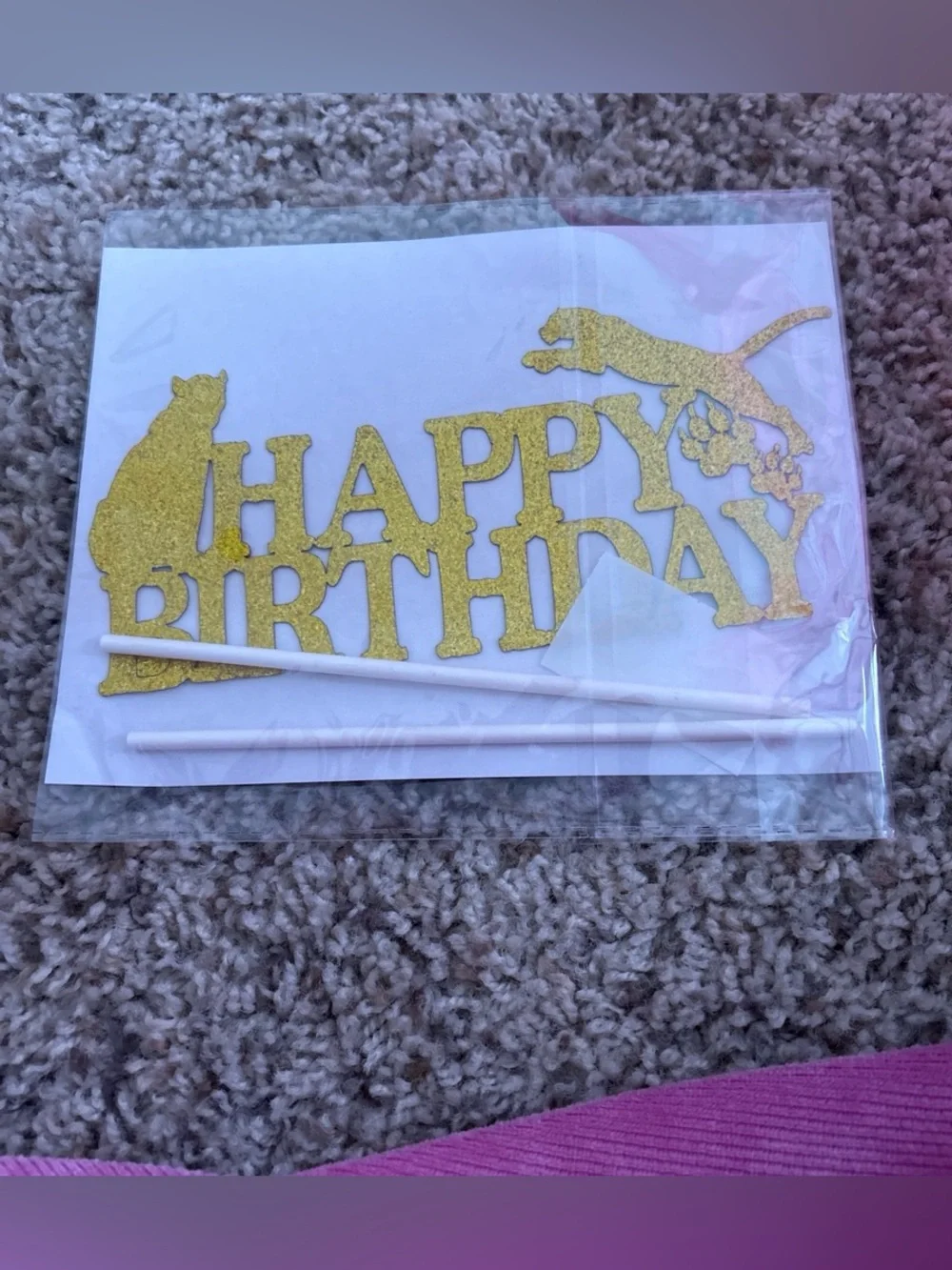 Cake topper